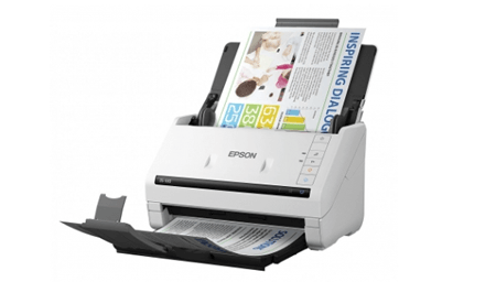 Epson WorkForce DS-530 – портативный сканер с лотками подачи