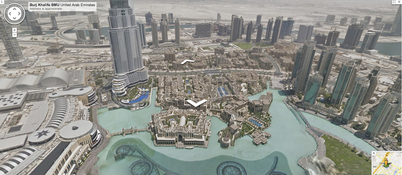 Бурдж-Халифа попал на карты – Google побывал на самом высоком здании мира