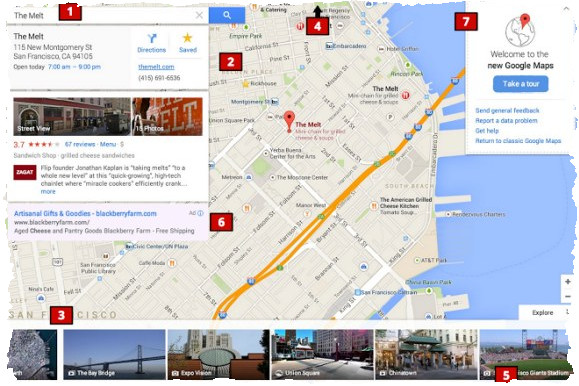 Обновленный интерфейс Google Maps производит хорошее впечатление