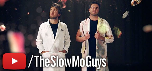 Высокоскоростная съёмка принесла успех каналу Slow Mo Guys на YouTube
