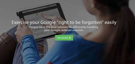 Иллюстрация к записи «Сервис Forget.me поможет удалить личные данные из Google»