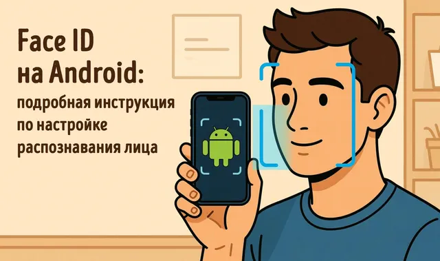 Иллюстрация к записи «Руководство по настройке распознавания лица на смартфоне Android»