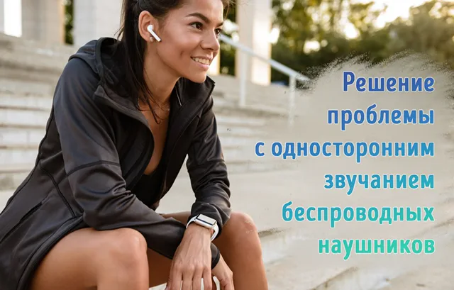Иллюстрация к записи «Почему работает только один беспроводной наушник: как исправить»