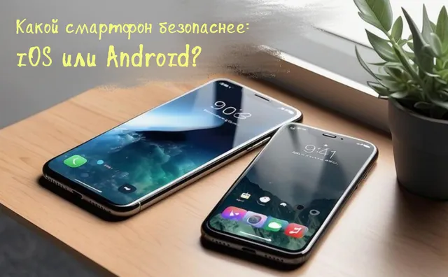 Иллюстрация к записи «Безопасность смартфонов iPhone и Android: кто обеспечивает лучшую защиту»