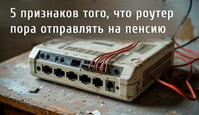 Иллюстрация к записи «Пора менять роутер: 5 явных признаков устаревшего устройства»