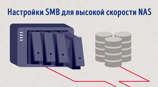 Иллюстрация к записи «NAS не виноват: 5 настроек SMB, которые снижают производительность всей»