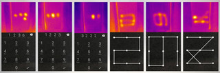 Иллюстрация к записи «Ученые подобрали PIN код смартфона по тепловому следу»