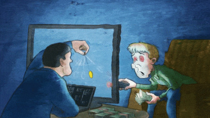 Иллюстрация к записи «Почему опасно пользоваться онлайн-банком и покупать через Smart TV»