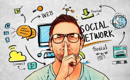 Иллюстрация к записи «5 золотых правил для безопасного использования социальных сетей»