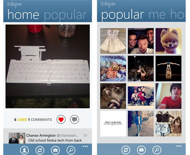 Nokia напряженно работает над приложением Instagram для Windows Phone