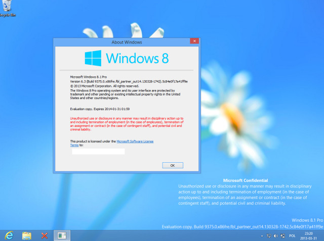 Системы Windows Blue не будет – её заменит обновление до Windows 8.1