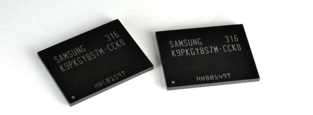 Samsung начинает производство инновационной памяти 3D Vertical NAND