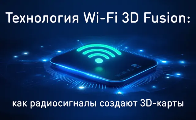Иллюстрация к новости «Слежение без камер: Wi‑Fi с 3D Fusion видит всё, даже в темноте»