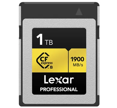 Карта памяти Lexar 1TB Professional CFexpress Type B GOLD Series