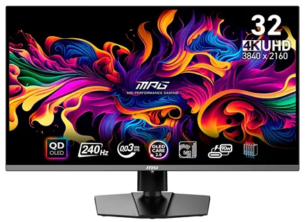 игровая 4K OLED-панель MSI MPG 321URX