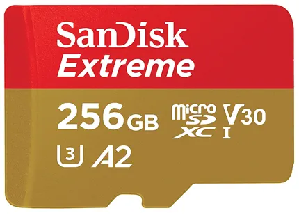 Карта памяти SanDisk Extreme microSDXC для смартфона