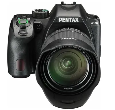 Зеркальный фотоаппарат PENTAX K-70 body черный