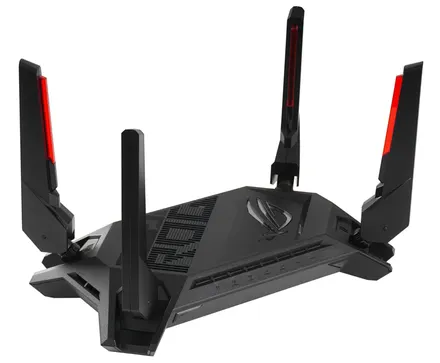 Wi-Fi роутер ASUS ROG Rapture GT-AX6000 оборудован 5 LAN-портами, которые незаменимы для кабельного подключения различного оборудования