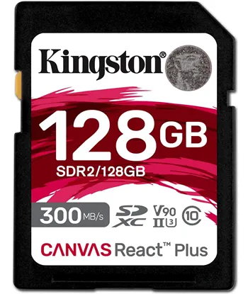 карта памяти UHS-II SD Kingston Canvas React Plus SDXC UHS-II