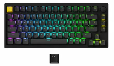 Игровая клавиатура Lemokey P1 HE беспроводная механическая клавиатура 82 ключа