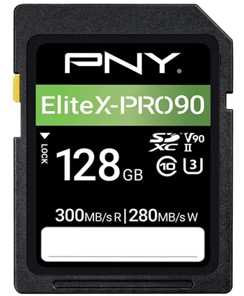 Доступная по цене карта памяти PNY X-Pro 90 SDXC UHS-II
