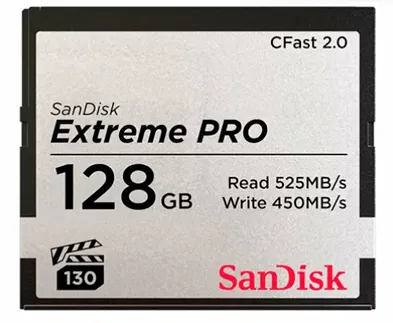 Карта памяти SanDisk CFast 128GB Extreme Pro
