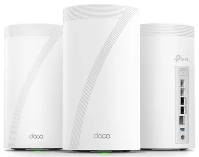 TP-Link Deco BE85 изначально продавался в комплекте из 3 устройств, позже в продажу поступил комплект из 2 устройств