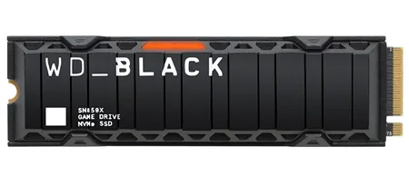 WD_BLACK SN850X NVMe SSD с радиатором - игровой накопитель PCIe Gen4