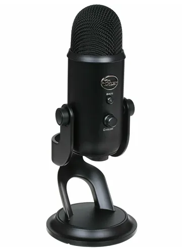 Микрофон Blue Yeti Blackout черный
