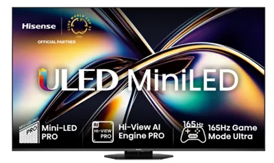 Телевизор Hisense 65U8Q с самым ярким экраном на 65 дюймов