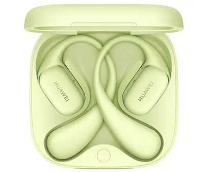 Беспроводные наушники HUAWEI FreeArc в зелёной расцветке