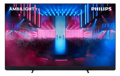 Телевизор Philips 77OLED909 с подсветкой Ambilight