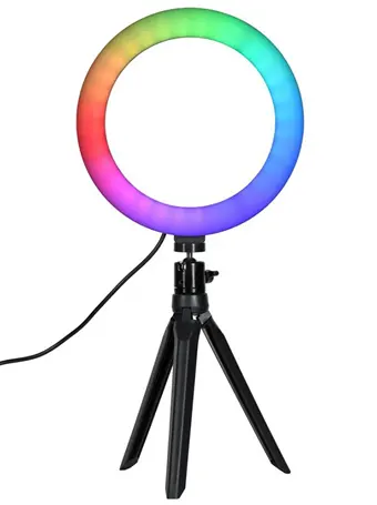 Кольцевая лампа Quadralite 8 дюймов