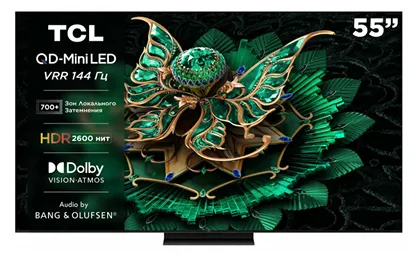 Телевизор TCL C7K с потрясающим качеством изображения