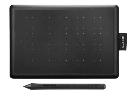 Графический планшет Wacom One by Wacom с чувствительным к нажатию пером