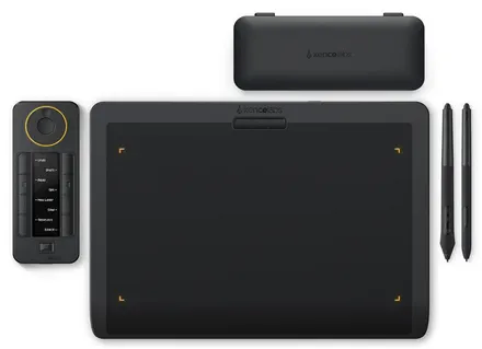Графический планшет Xencelabs Pen Tablet Medium Bundle — профессиональный беспроводной планшет для рисования с быстрыми клавишами и 2 перьями