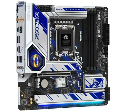 Конструкция материнской платы ASRock B760M Sonic Wi-Fi