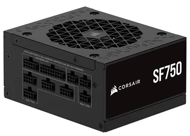 Блок питания CORSAIR SF750 (2024) ATX 80 Plus Platinum полностью модульный и с низким уровнем шума
