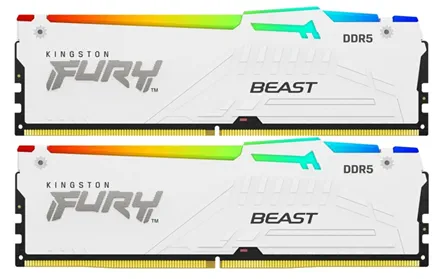 Оперативная память Kingston Fury Beast RGB DDR5 — один из самых производительных комплектов