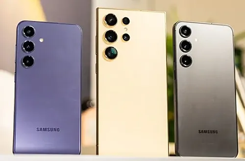 Тройка смартфонов Samsung из серии Galaxy S24