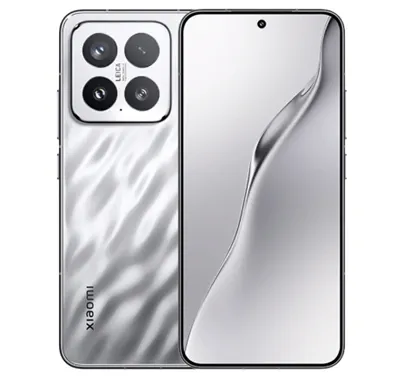 На изображении представлен смартфон Xiaomi 15 Bright Silver Edition. Это устройство отличается стильным дизайном и современными технологиями