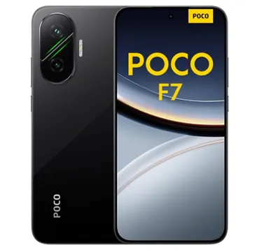 Новый смартфон Poco F7 в чёрной расцветке