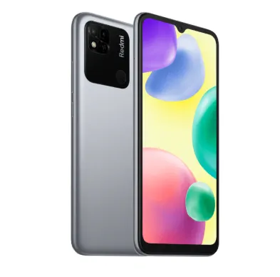 На изображении представлен смартфон Xiaomi Redmi 10A. Это бюджетный смартфон, который выделяется своей доступной ценой и базовыми характеристиками