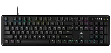 Проводная механическая игровая клавиатура Corsair K70 CORE RGB — предварительно смазанные линейные переключатели MLX Red