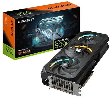 Видеокарта Gigabyte GeForce RTX 5090 Gaming OC 32G GDDR7