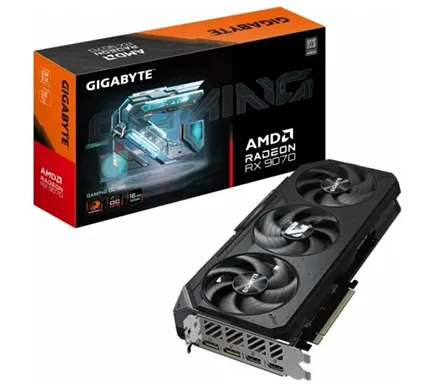 Видеокарта Gigabyte Radeon RX 9070 GAMING OC 16G на основе архитектуры RDNA 4