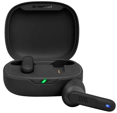 внутриканальные наушники JBL Wave Flex TWS с кейсом для зарядки и хранения