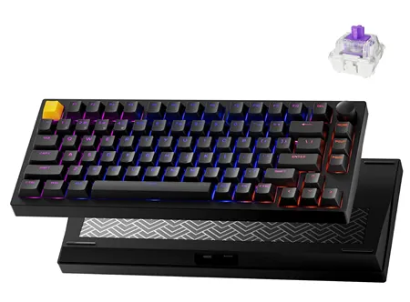 LEMOKEY P1 HE беспроводная механическая игровая клавиатура с настраиваемой клавиатурой и двухрельсовыми магнитными переключателями Gateron