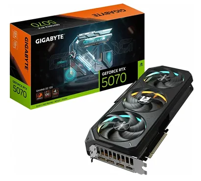 Видеокарта GIGABYTE GAMING OC NVIDIA GeForce RTX 5070 12 GB