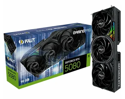 Видеокарта RTX5080 GAMINGPRO 16GB GDDR7 256bit 3xDP HDMI 3FAN RTL